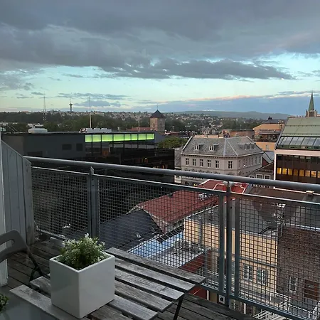 Penthouse In Trondheim City Centre Exterior photo