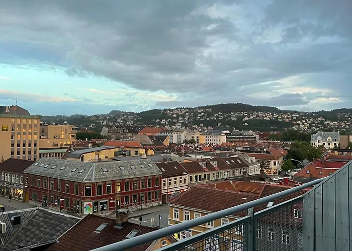 Penthouse In Trondheim City Centre