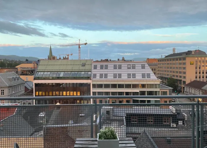 Penthouse In Trondheim City Centre